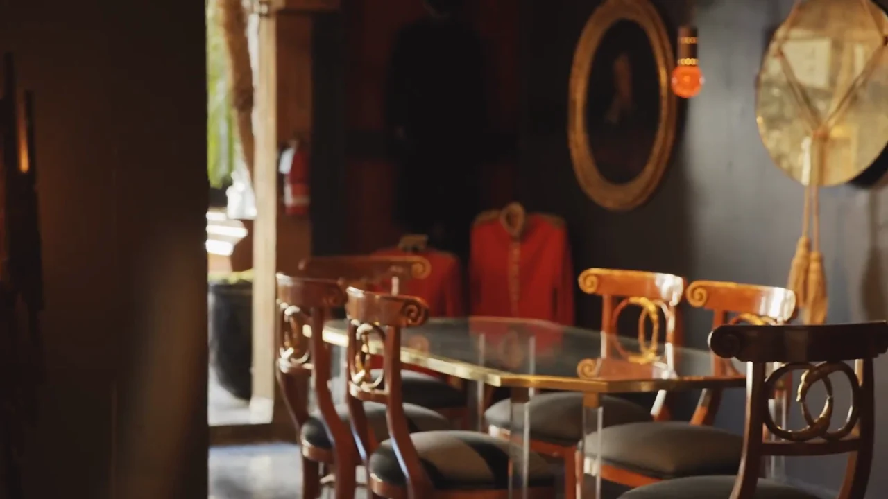 Interior details and furnishings in Ken Fulk’s studio